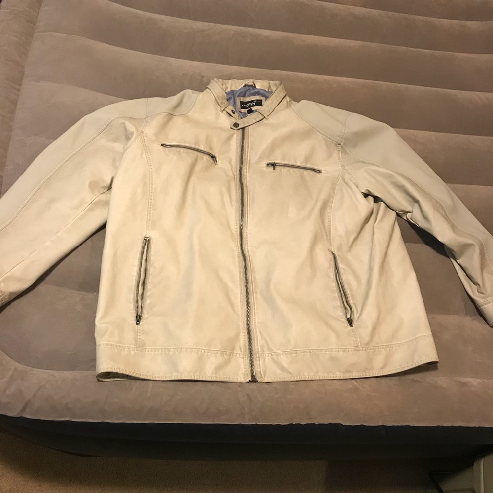 Black Rivet Fux Leather jacket 3XLT